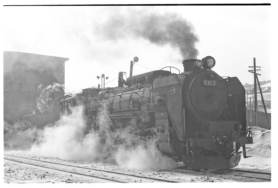 小樽築港機関区でC622を撮る 昭和43年3月鉄道撮影日記: 上荻野模型鉄道