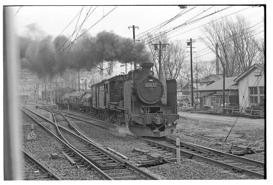 花輪線の8620列車 昭和43年3月東北鉄道撮影日記(8): 上荻野模型鉄道