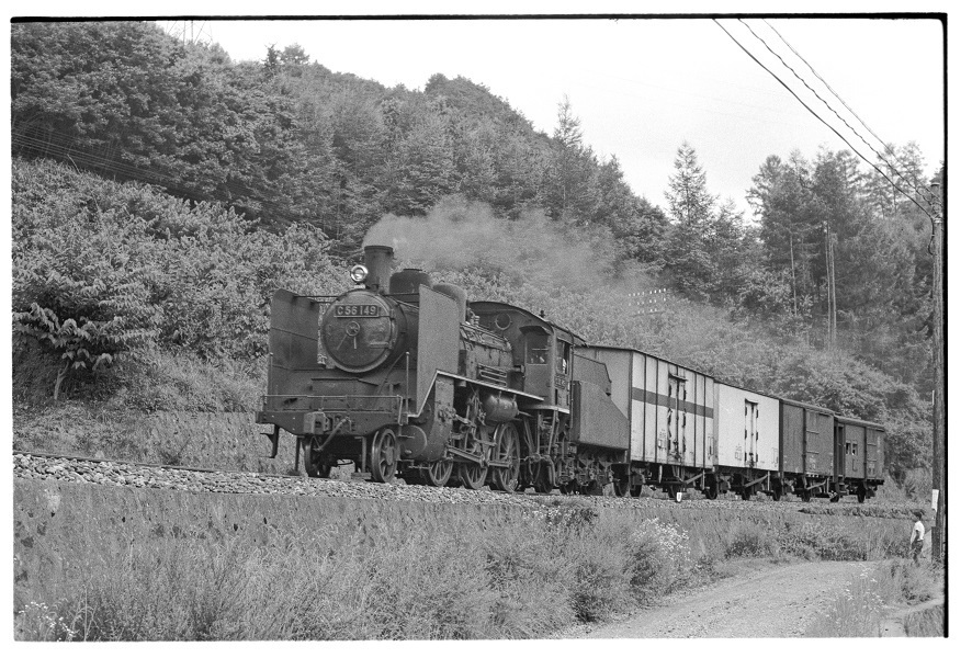 小海線のC56 昭和43年8月鉄道撮影日記(5): 上荻野模型鉄道