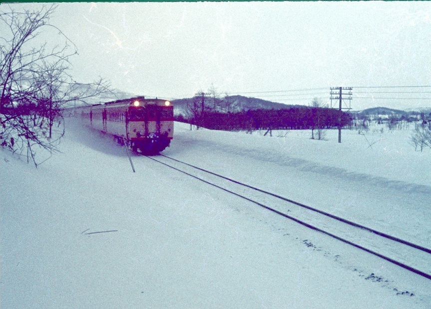 熱郛～上目名でC62重連ていねを撮る 昭和43年3月鉄道撮影日記