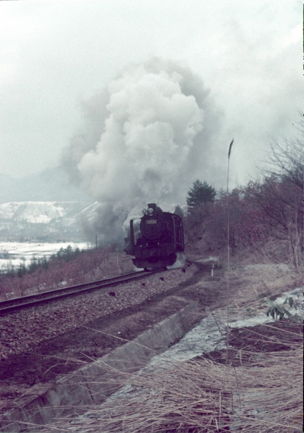 花輪線の8620列車 昭和43年3月東北鉄道撮影日記(8): 上荻野模型鉄道